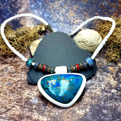 Ocean Pendant Pendant SweetyBijou Jewelry Default Title  