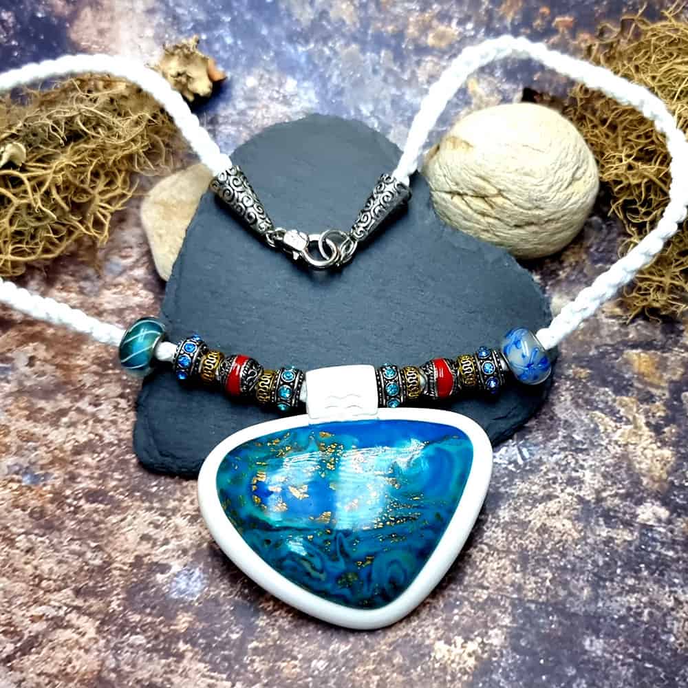 Ocean Pendant Pendant SweetyBijou Jewelry   