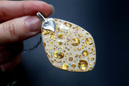 Pendant Magic in the Ice Pendant SweetyBijou Jewelry   