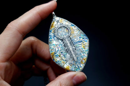 Pendant Magic in the Ice Pendant SweetyBijou Jewelry   