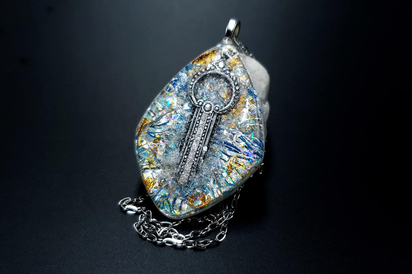 Pendant Magic in the Ice Pendant SweetyBijou Jewelry   