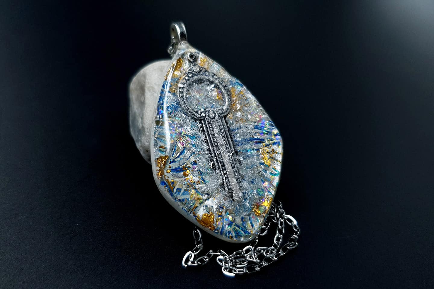 Pendant Magic in the Ice Pendant SweetyBijou Jewelry   