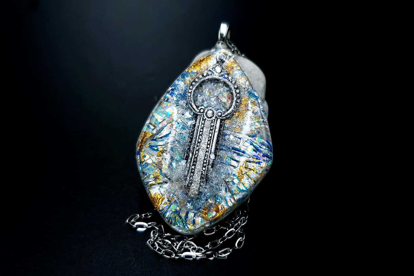 Pendant Magic in the Ice Pendant SweetyBijou Jewelry   