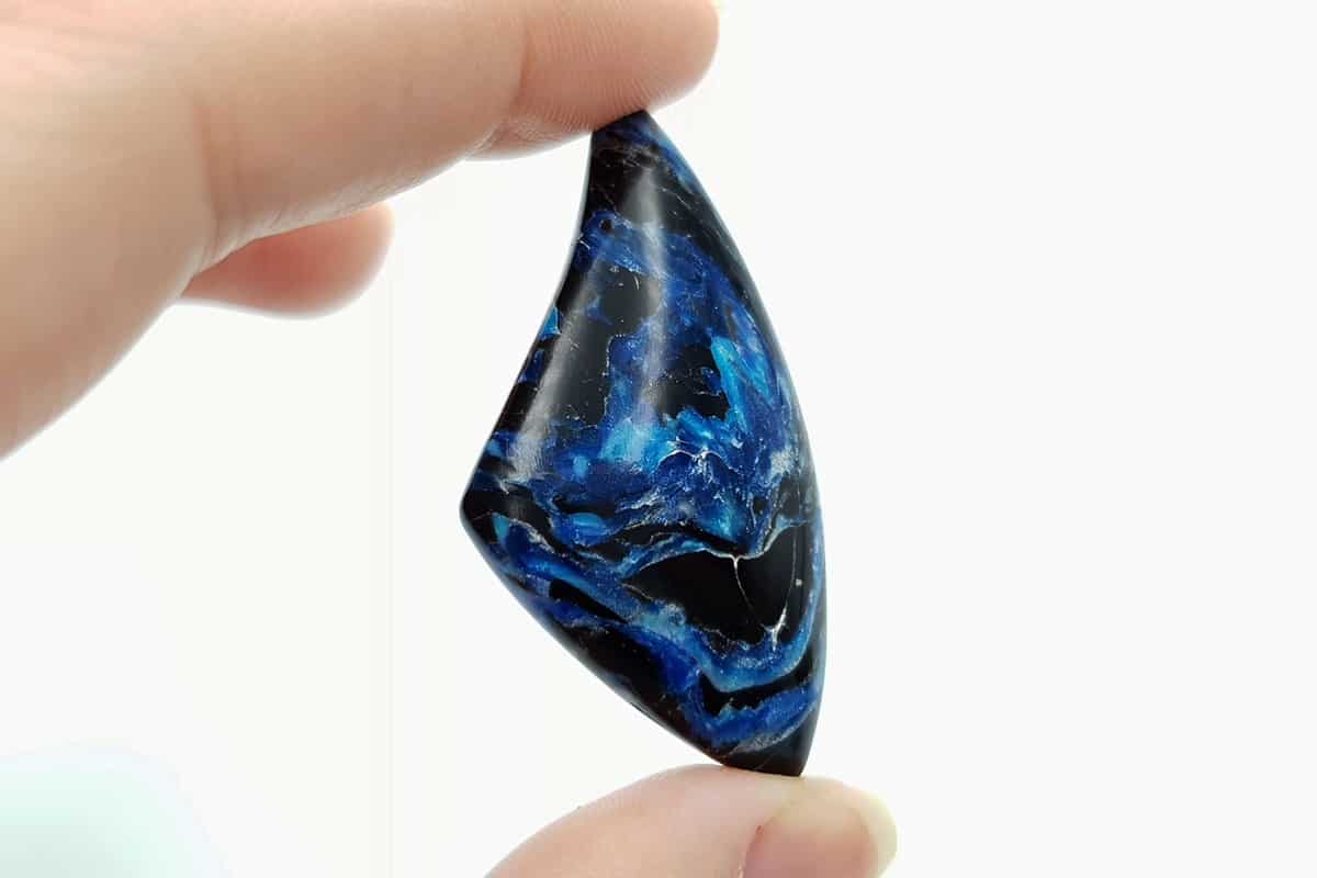 4 pcs Faux Pietersite Stones from Polymer Clay (#9) Cabochons SweetyBijou Cabochons   