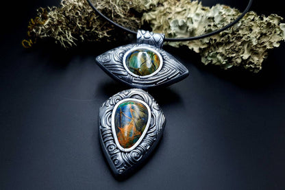 Polymer Clay Pendant Pendant SweetyBijou Jewelry   