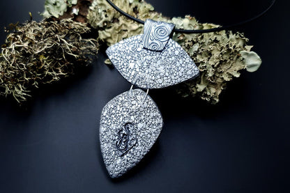 Polymer Clay Pendant Pendant SweetyBijou Jewelry   