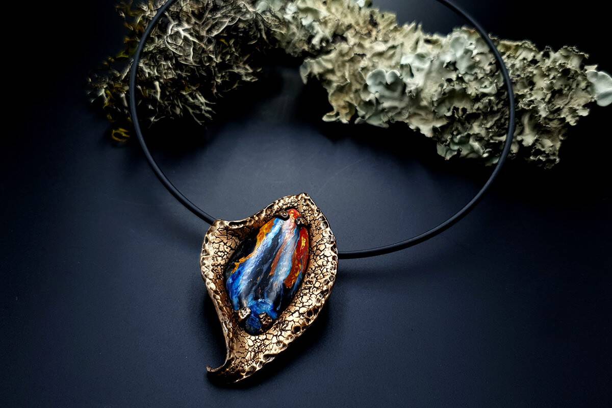 Polymer Clay Necklace #5 Necklace SweetyBijou Jewelry   