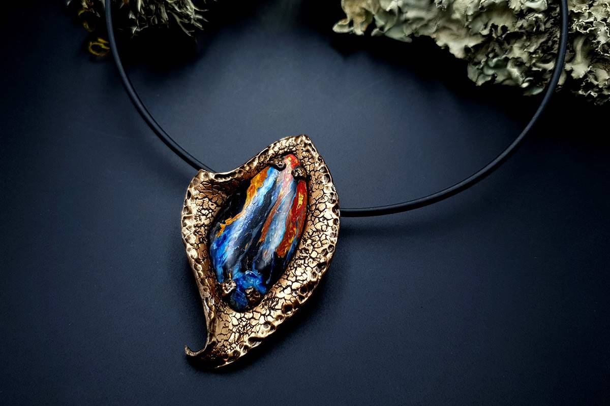 Polymer Clay Necklace #5 Necklace SweetyBijou Jewelry   