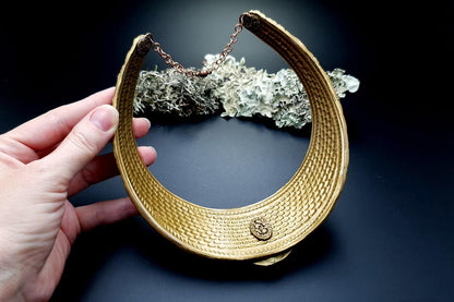 Polymer Clay Necklace Forest Treasure Necklace SweetyBijou Jewelry   