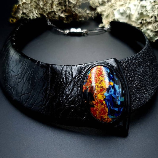 Polymer Clay Necklace #15 Necklace SweetyBijou Jewelry Default Title  