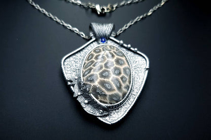 Polymer clay Pendant #3 Pendant SweetyBijou Jewelry   