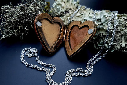 Pendant Photo Frame ~ Blue Light Pendant SweetyBijou Jewelry   