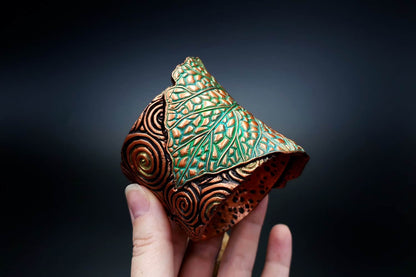 Begonia Leaf Bracelet Cuff Bracelet SweetyBijou Jewelry   