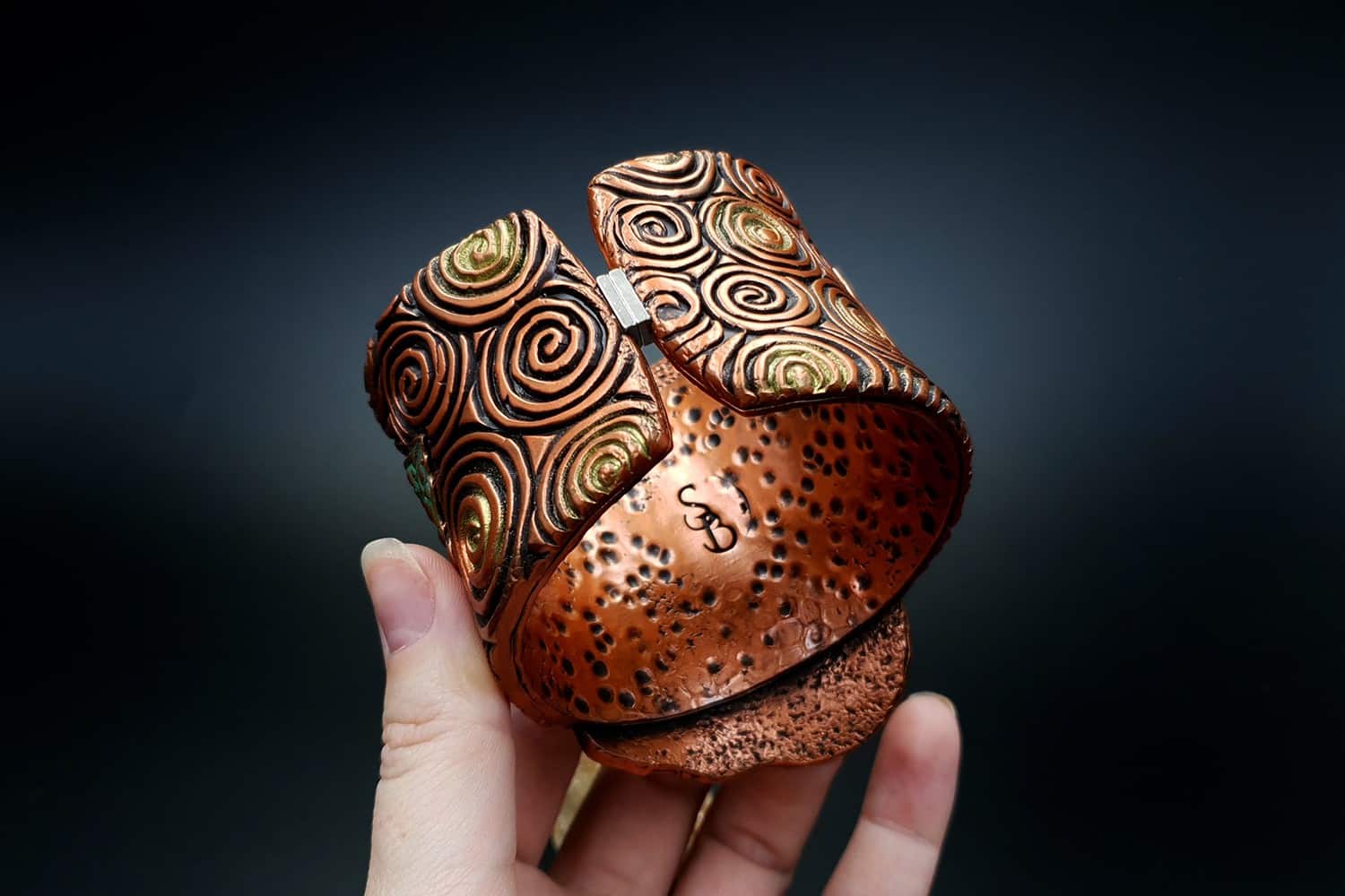 Begonia Leaf Bracelet Cuff Bracelet SweetyBijou Jewelry   