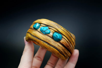 Drift Wood Bracelet Cuff Bracelet SweetyBijou Jewelry   