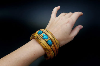 Drift Wood Bracelet Cuff Bracelet SweetyBijou Jewelry   