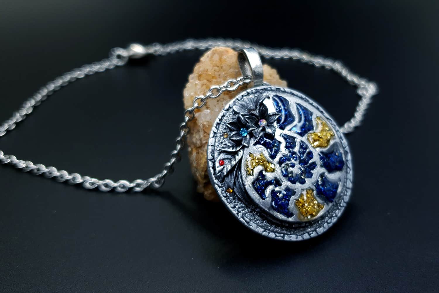 Fossilized Beauty Pendant Pendant SweetyBijou Jewelry   