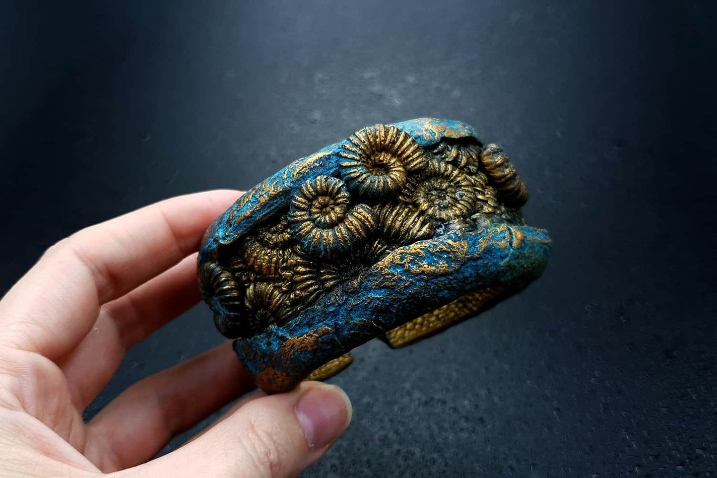 Fossilized Treasure Bracelet Cuff Bracelet SweetyBijou Jewelry   