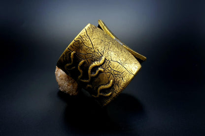 Goddess Face Bracelet Cuff Bracelet SweetyBijou Jewelry   