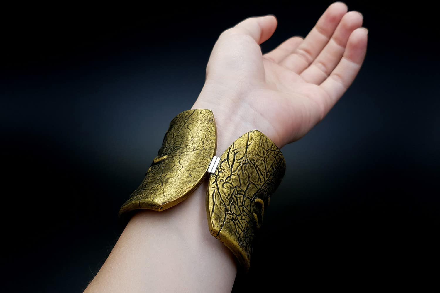 Goddess Face Bracelet Cuff Bracelet SweetyBijou Jewelry   