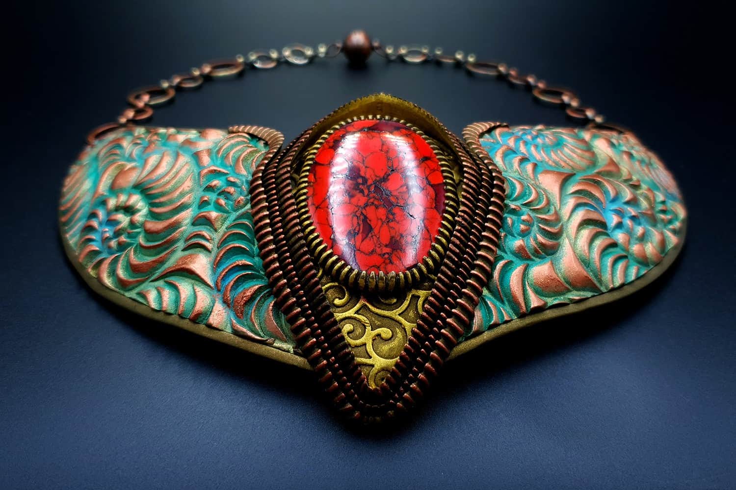 "Medieval Treasure" Necklace Necklace SweetyBijou Jewelry   