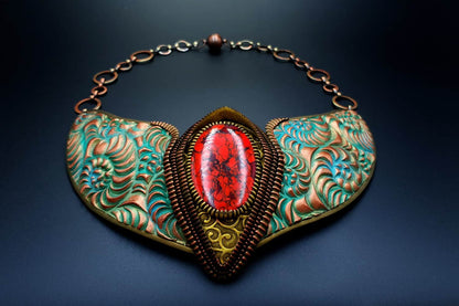 "Medieval Treasure" Necklace Necklace SweetyBijou Jewelry   