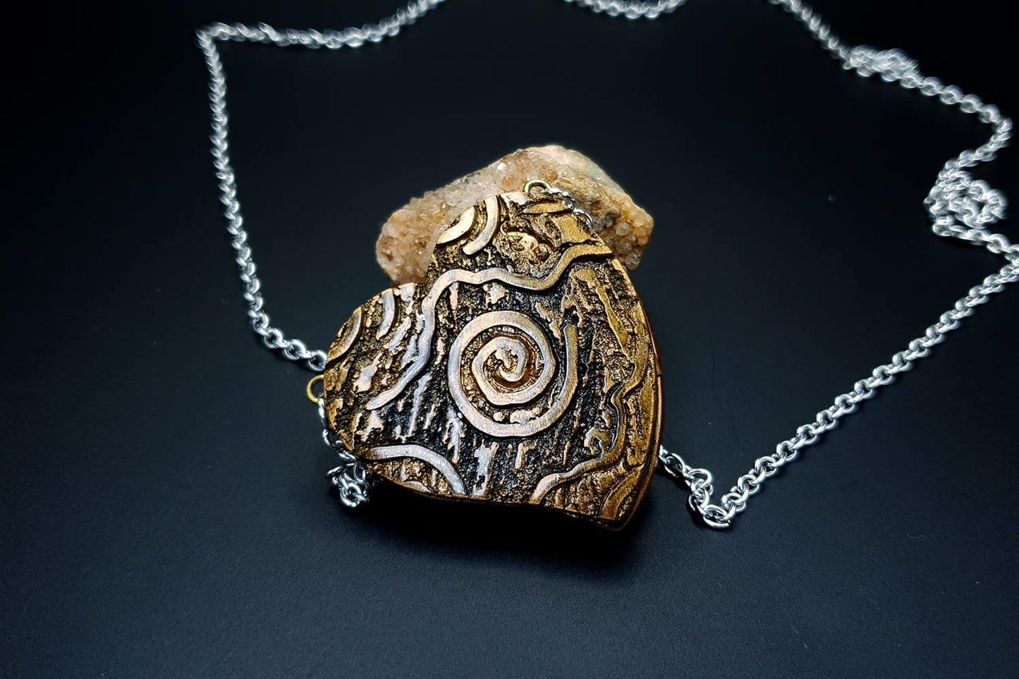 Treasure Box Pendant Pendant SweetyBijou Jewelry   