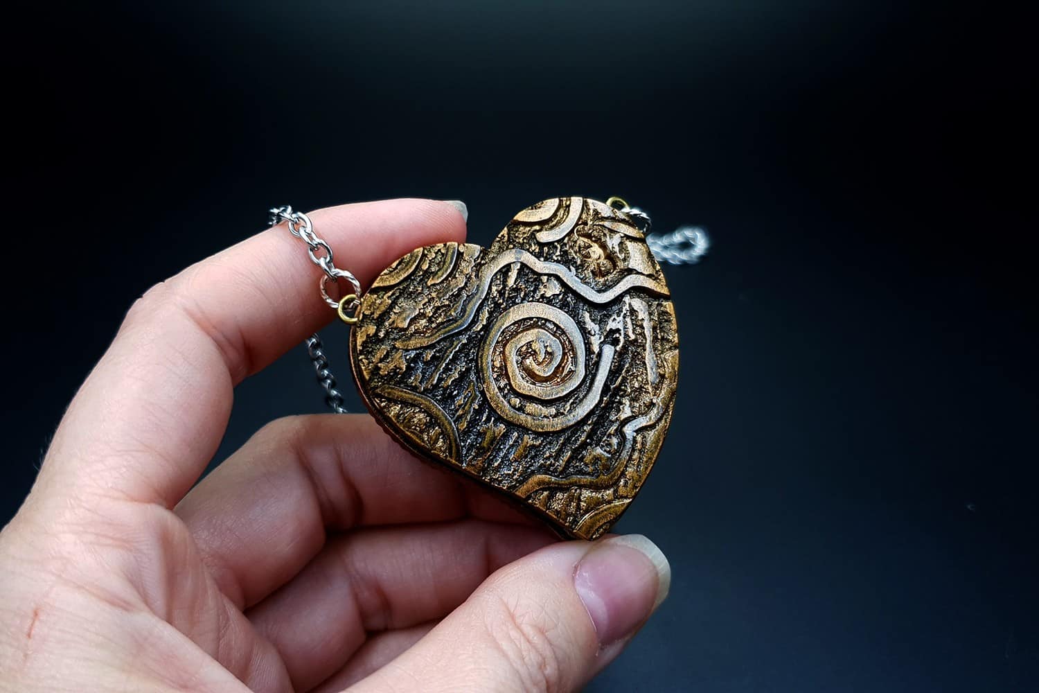 Treasure Box Pendant Pendant SweetyBijou Jewelry   