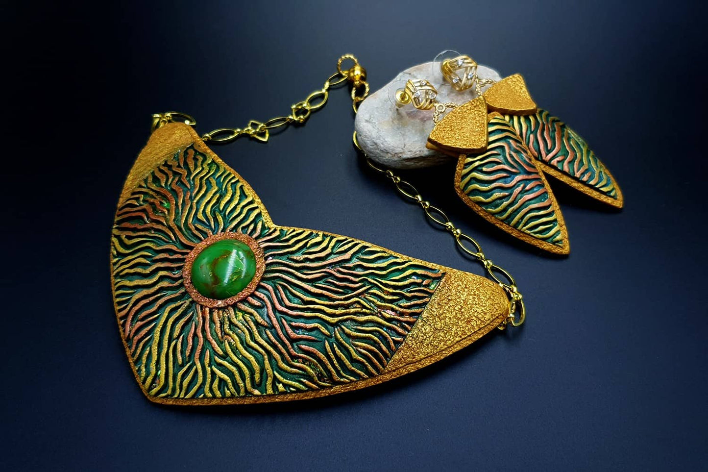 "The Corals" Jewelry Set Jewelry Set SweetyBijou Jewelry   