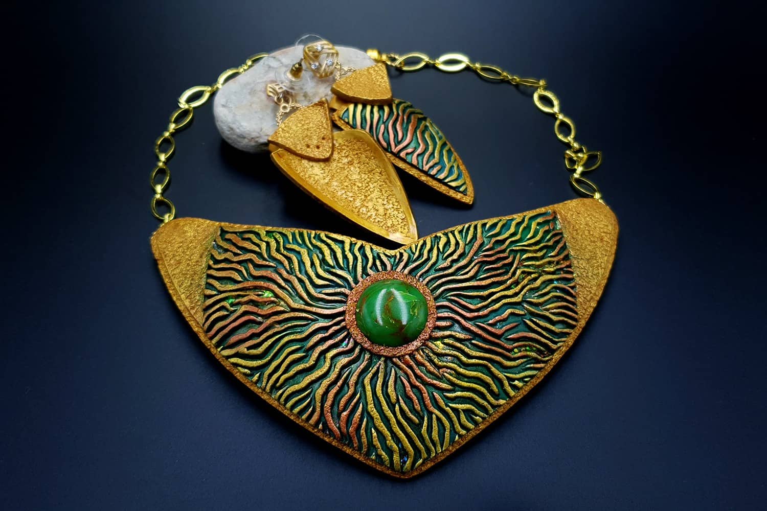 "The Corals" Jewelry Set Jewelry Set SweetyBijou Jewelry   