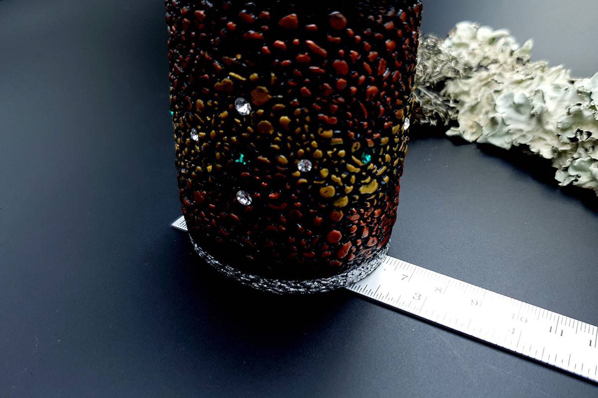 Wide Bracelet Cuff River Stones Bracelet SweetyBijou Jewelry   