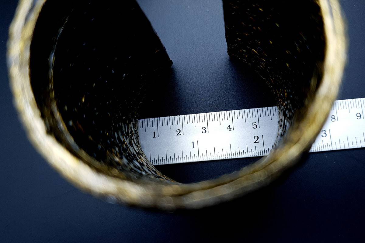 Wide Bracelet Cuff River Stones Bracelet SweetyBijou Jewelry   