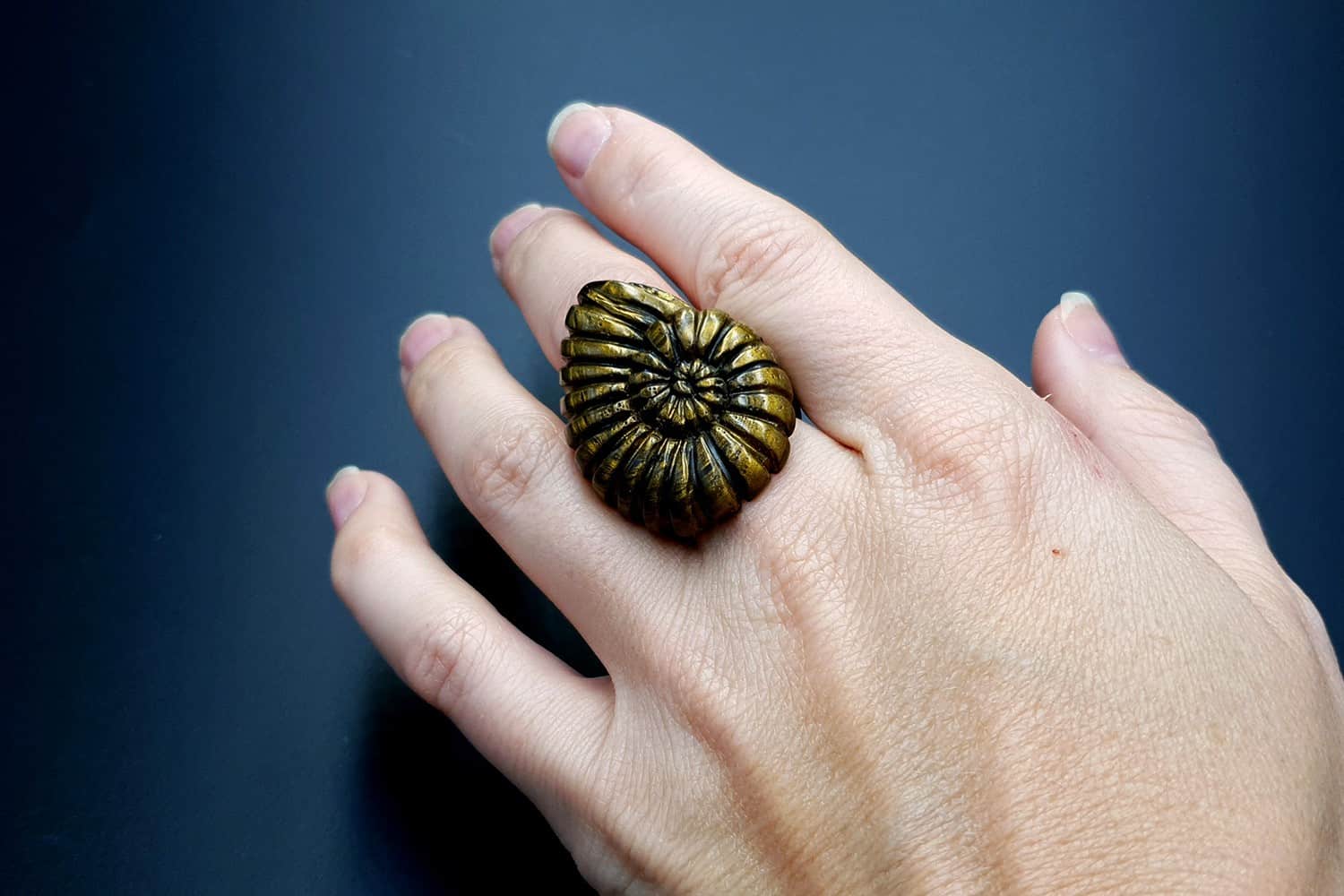 "Ammonite" Ring (2060)