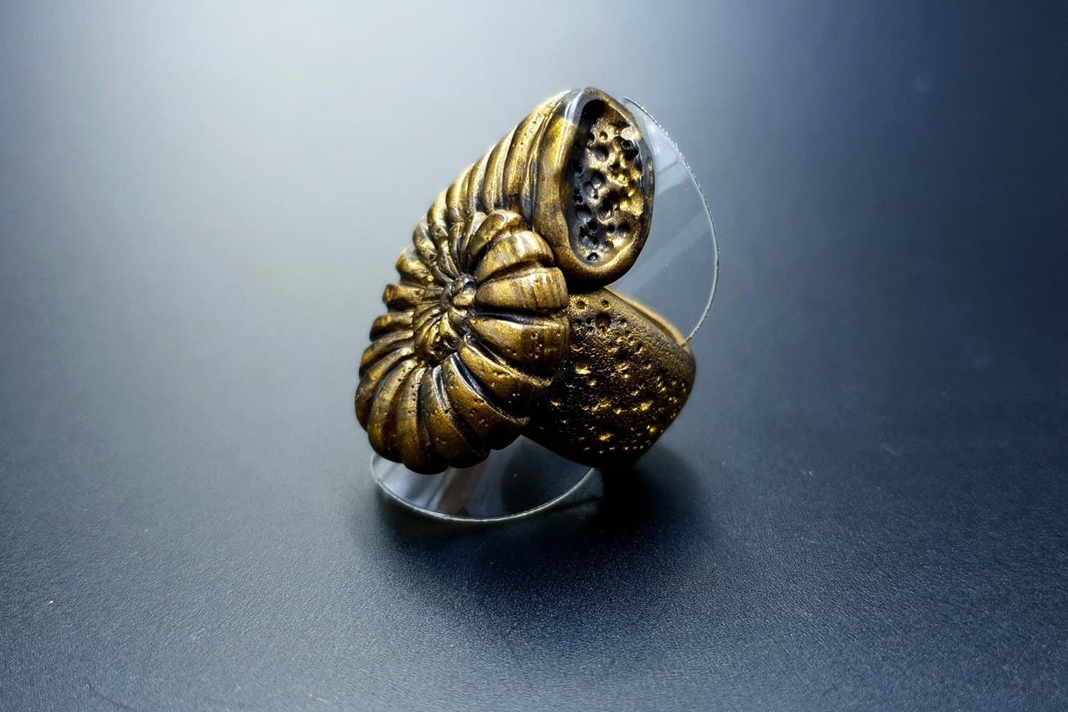 "Ammonite" Ring (2062)