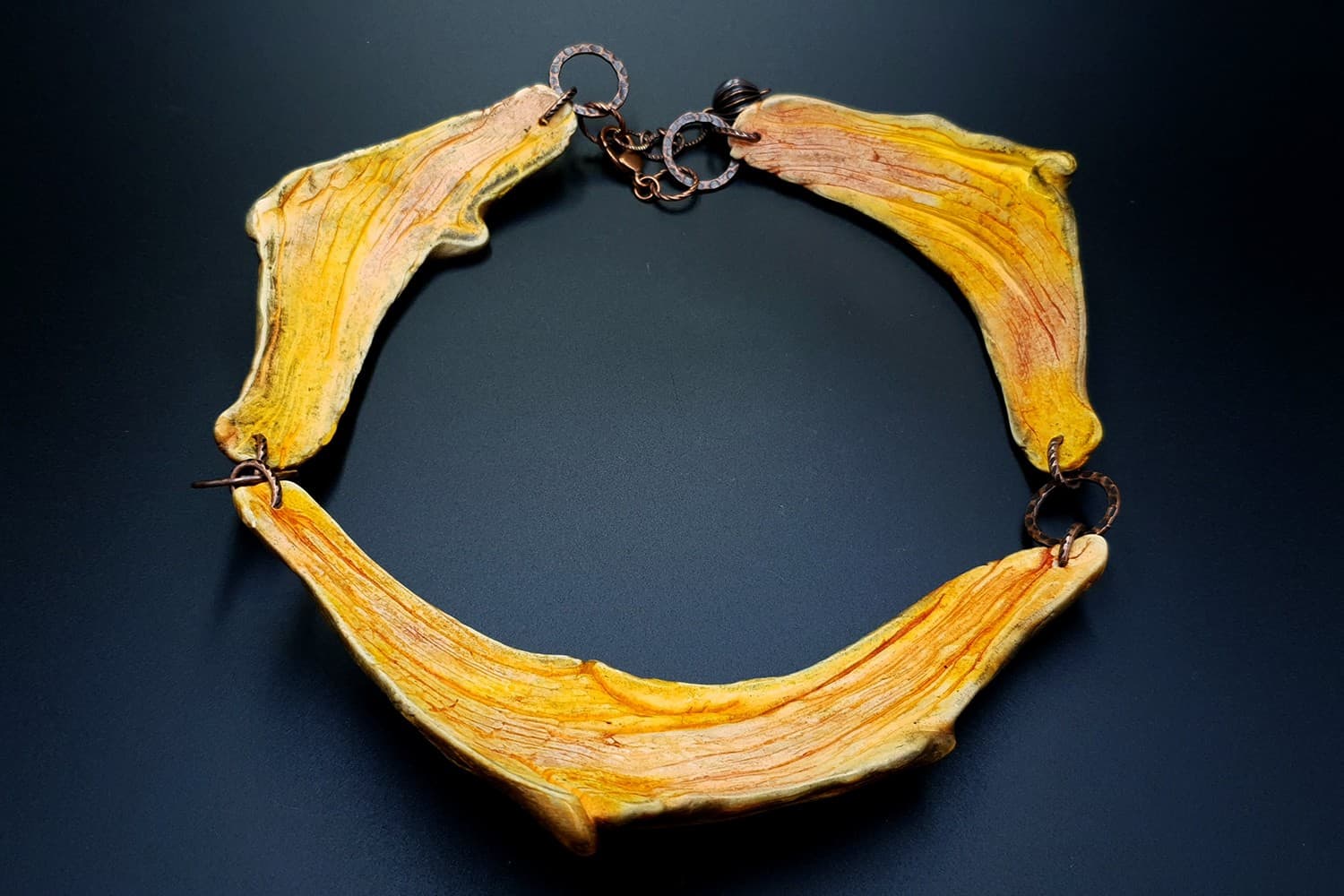 "River Wood" Necklace (1879)