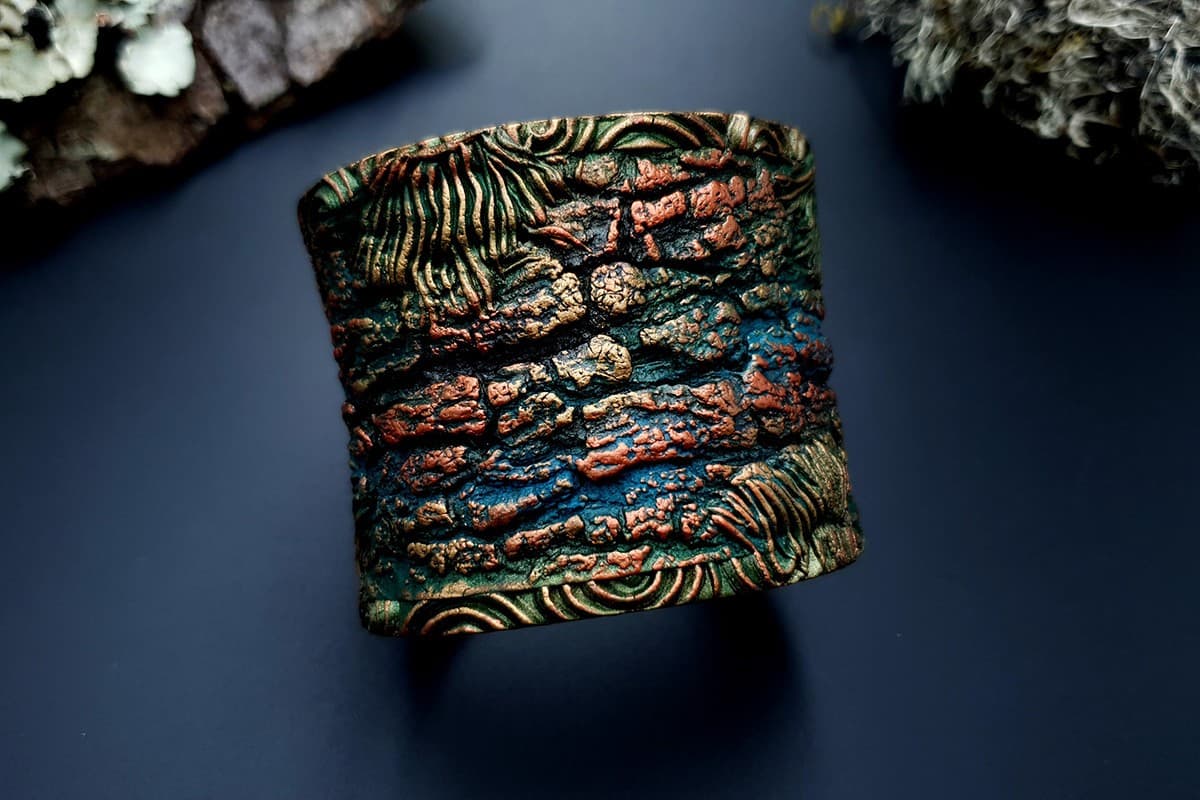 Bracelet Cuff Forest Treasure (9268)