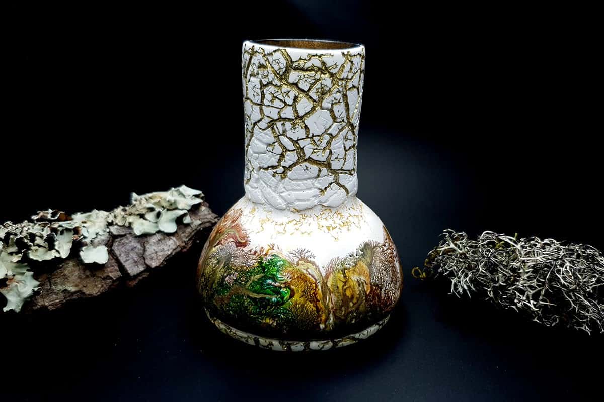 Polymer Clay Vase (9184)