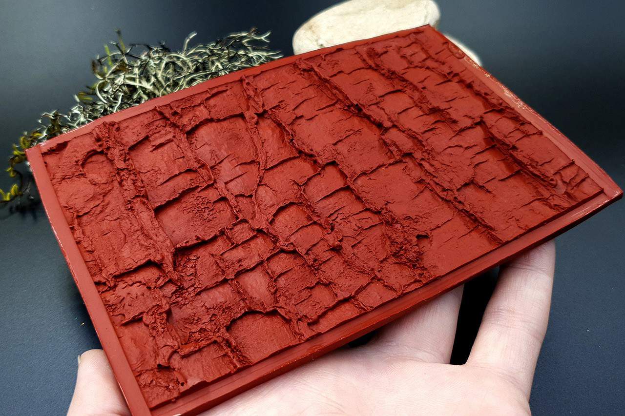 Silicone Texture Forest Tree Bark (Horizontal) (10469)