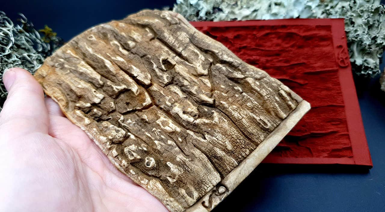 Silicone Texture Drift Wood #3 - 120x80mm (10569)