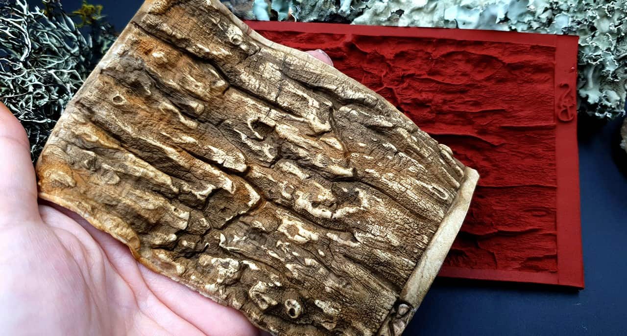 Silicone Texture Drift Wood #3 - 120x80mm (10570)