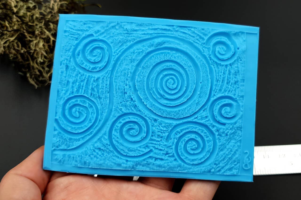 Silicone Texture Starry Night - 100x78mm (10705)