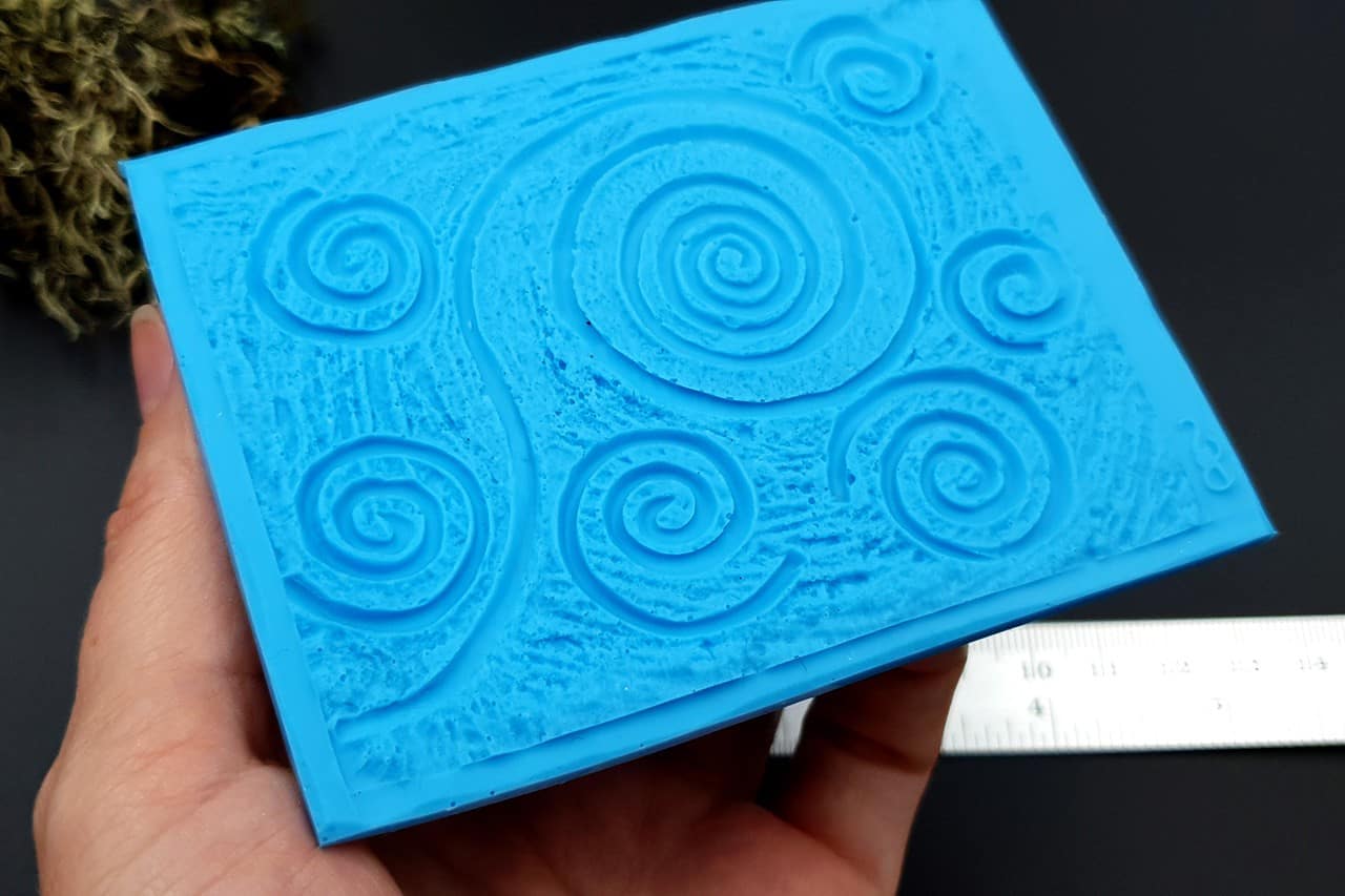 Silicone Texture Starry Night - 100x78mm (10706)