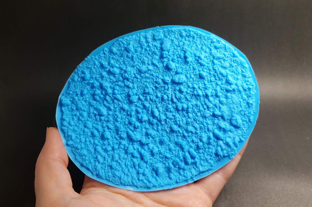 Silicone Texture Lava Stone - 140x92mm (10649)