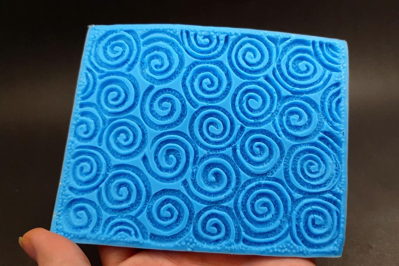 Silicone Texture The Swirls (Textured) - 108x80mm (10776)
