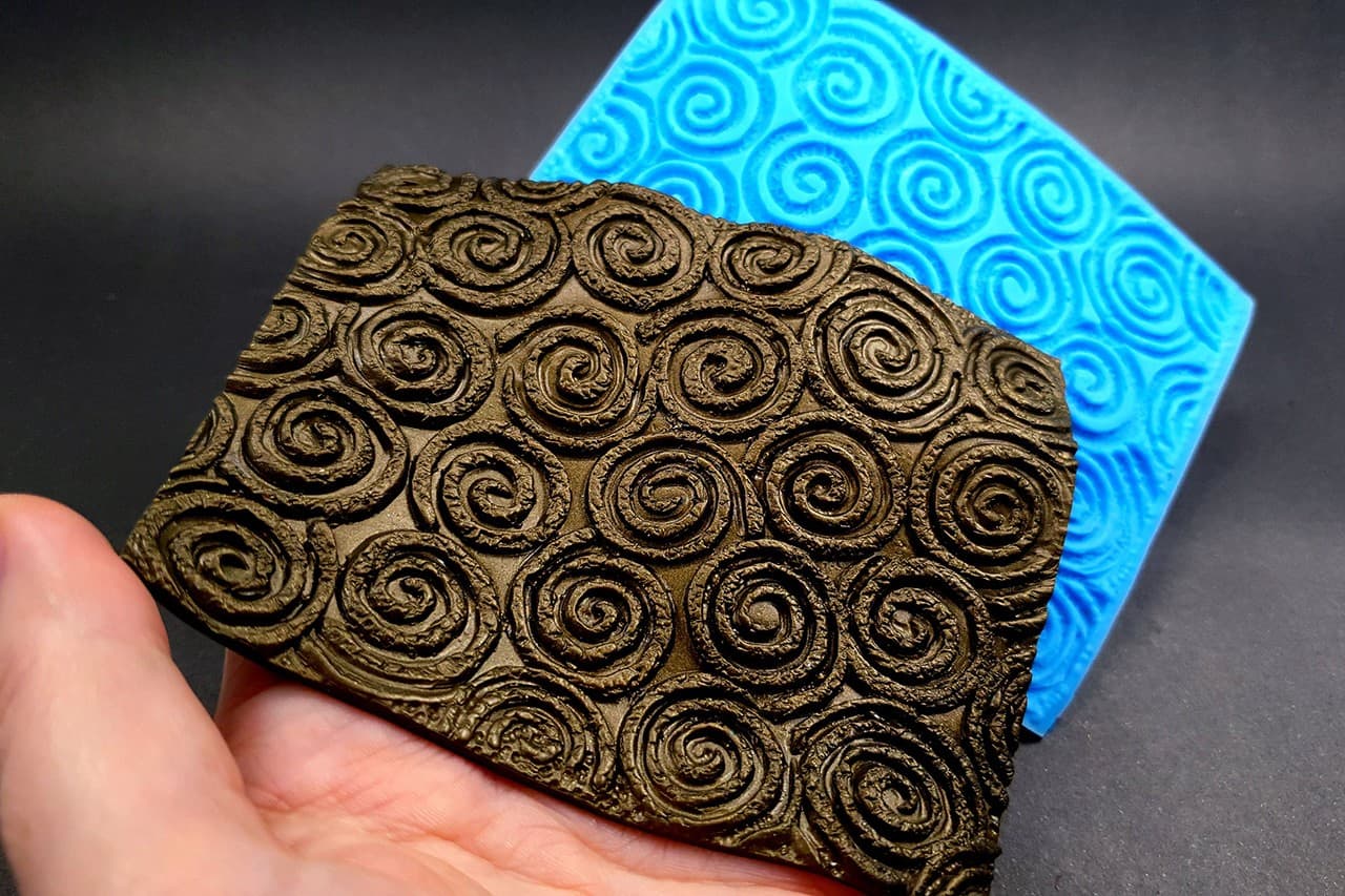 Silicone Texture The Swirls (Textured) - 108x80mm (10778)