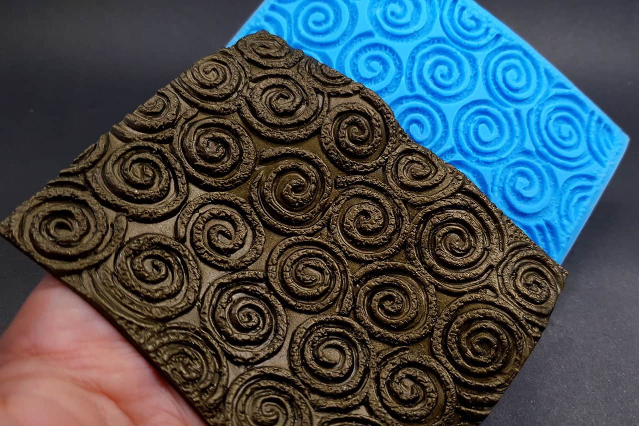 Silicone Texture The Swirls (Textured) - 108x80mm (10779)