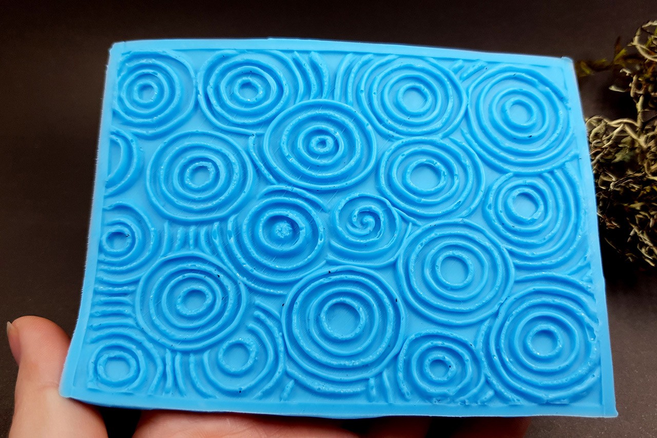 The Circles - Handmade Silicone Texture