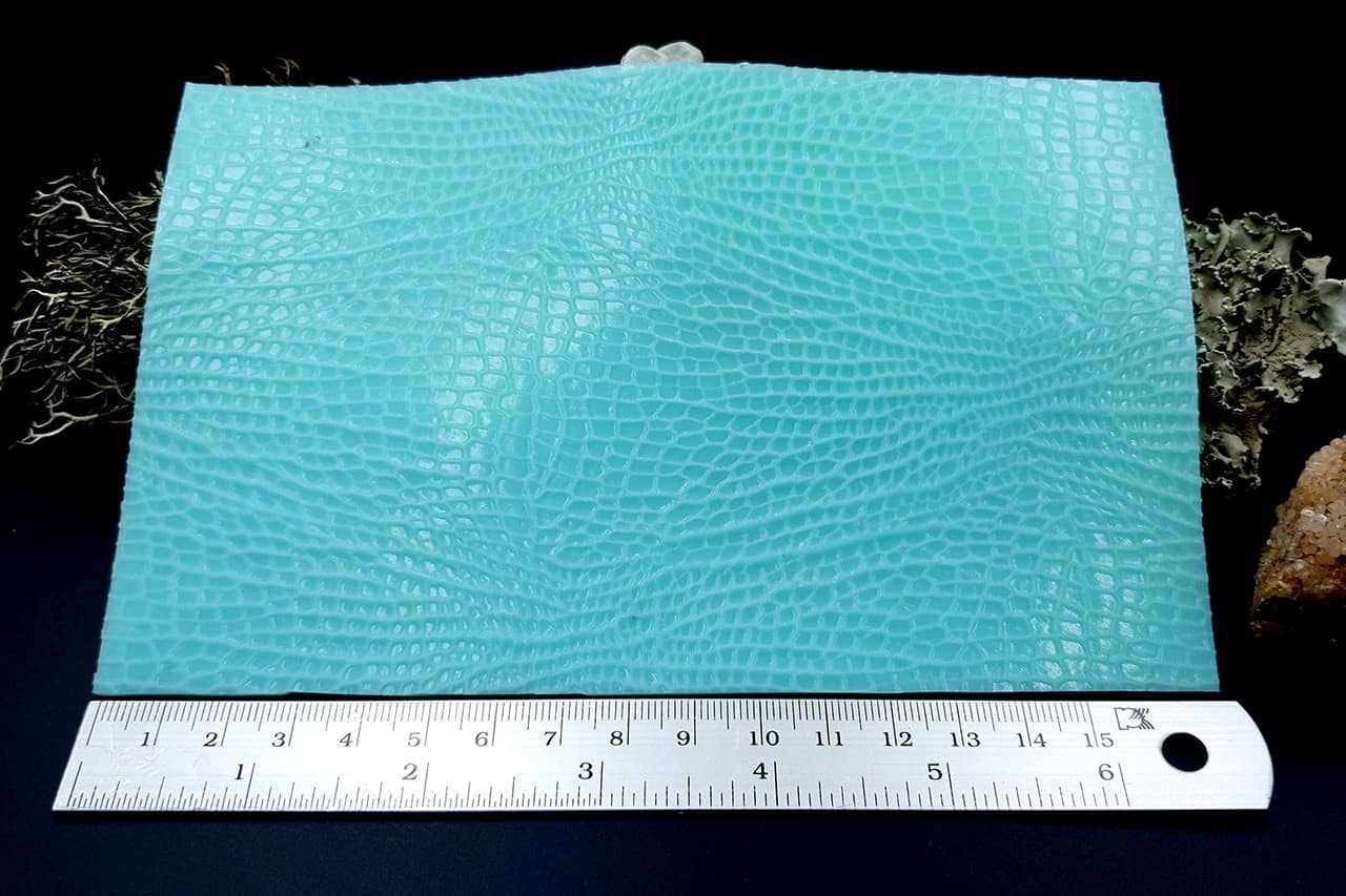 Silicone Texture Reptile Skin Leather - 180x110mm (10841)