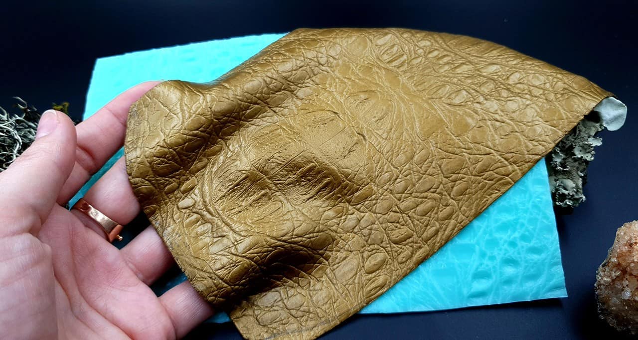 Silicone Texture Crocodile Skin #1 Leather (10869)