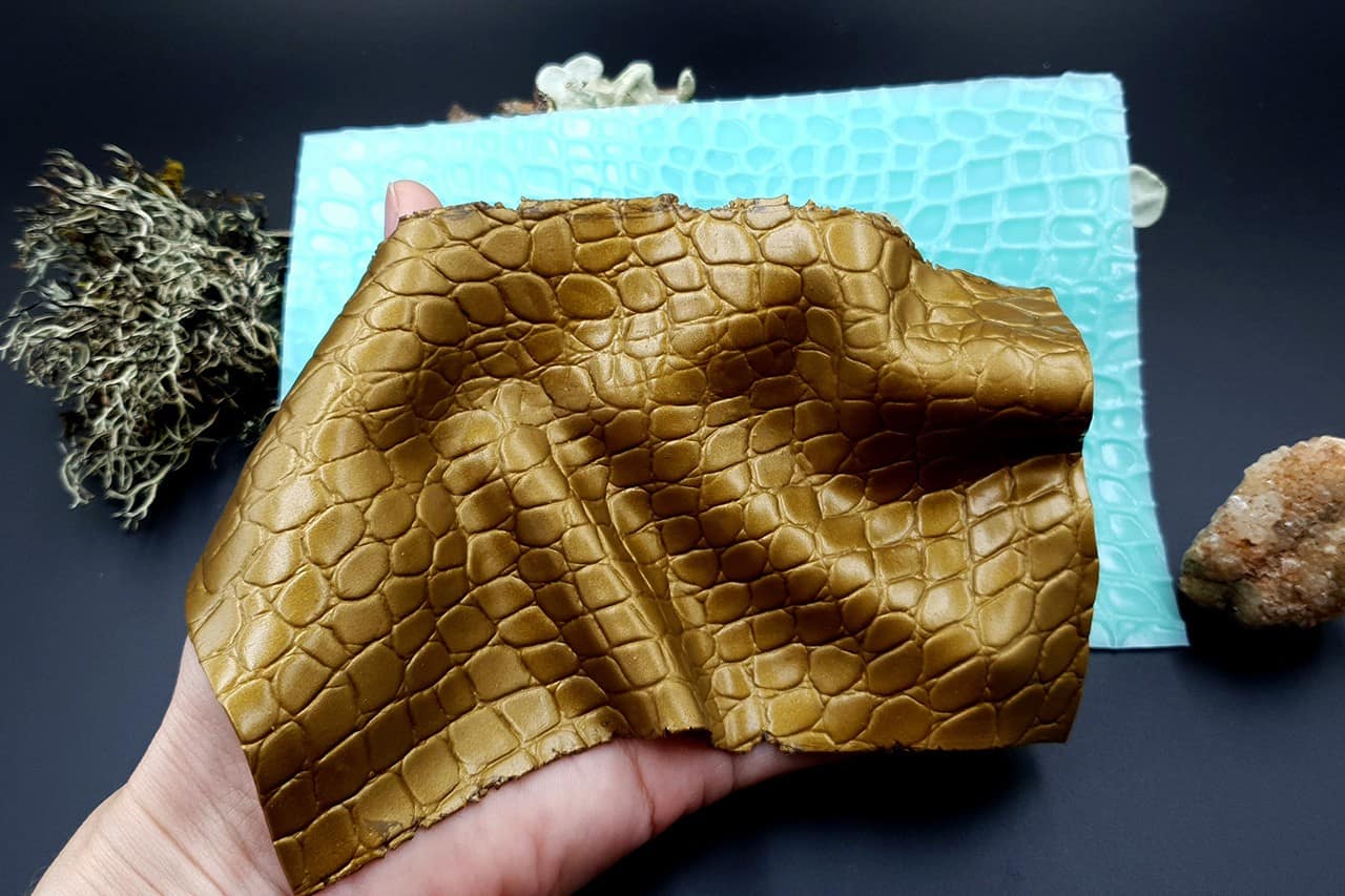 Silicone Texture Crocodile Skin #2 Leather (10876)